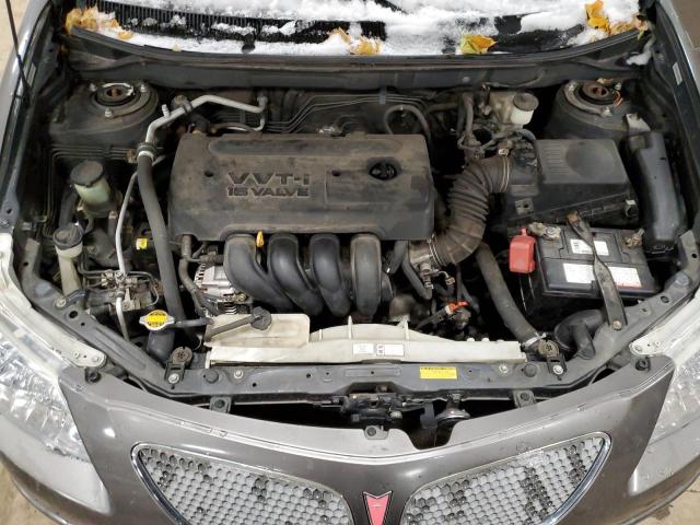 5Y2SL65818Z****** - 2008 PONTIAC VIBE GRAY photo 11