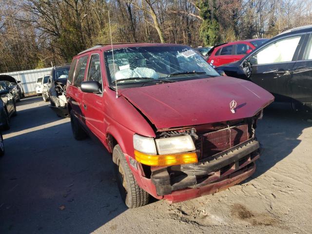 2B4GH2532RR716081 - 1994 DODGE CARAVAN RED photo 4