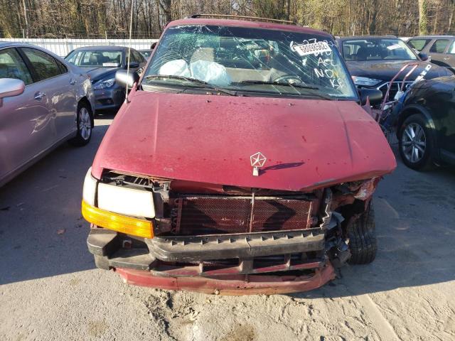 2B4GH2532RR716081 - 1994 DODGE CARAVAN RED photo 5