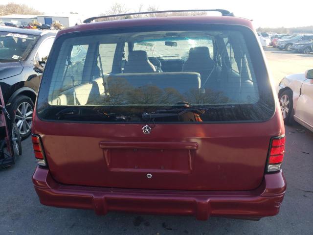 2B4GH2532RR716081 - 1994 DODGE CARAVAN RED photo 6