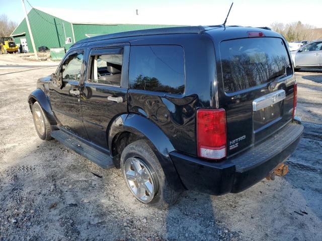 1D8GU58K67W673390 - 2007 DODGE NITRO SLT BLACK photo 2