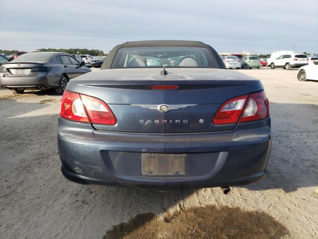 1C3LC45K28N641613 - 2008 CHRYSLER SEBRING BLUE photo 6