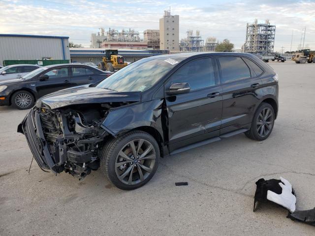 2FMPK4AP2JBB35925 - 2018 FORD EDGE SPORT BLACK photo 1