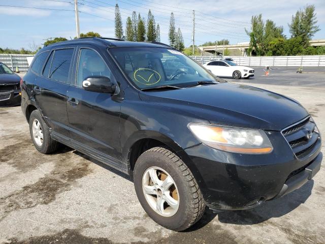 KM8SG13D37U142253 - 2007 HYUNDAI SANTA FE G BLACK photo 4