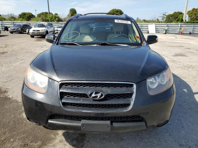 KM8SG13D37U142253 - 2007 HYUNDAI SANTA FE G BLACK photo 5