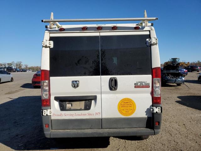 3C6TRVAG2HE526944 - 2017 RAM PROMASTER WHITE photo 6