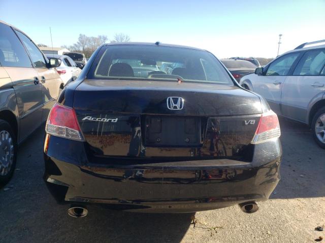 1HGCP36869A047503 - 2009 HONDA ACCORD EXL BLACK photo 6