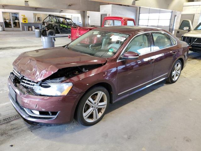 1VWCM7A33DC060911 - 2013 VOLKSWAGEN PASSAT SEL BURGUNDY photo 1