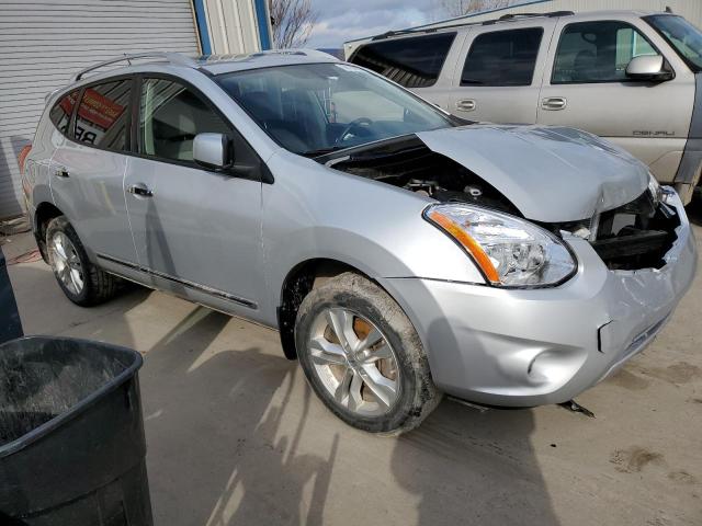 JN8AS5MV7CW714067 - 2012 NISSAN ROGUE S GRAY photo 4