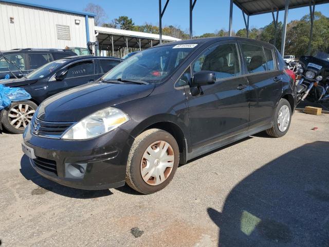 3N1BC1CP7CL361153 - 2012 NISSAN VERSA BLACK photo 1