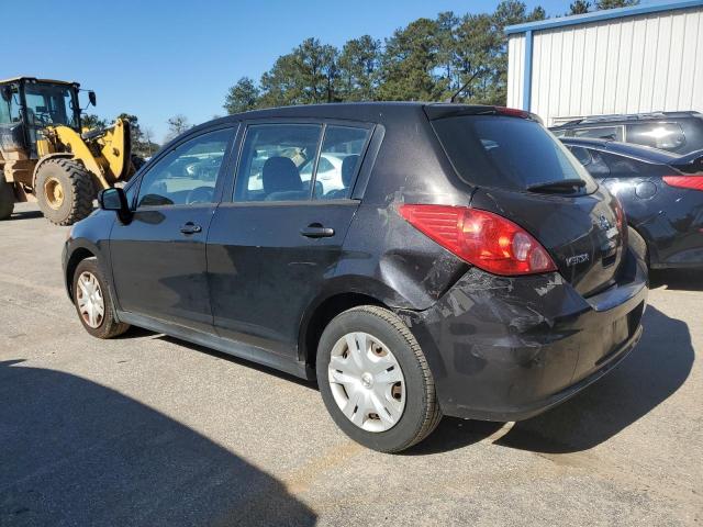 3N1BC1CP7CL361153 - 2012 NISSAN VERSA BLACK photo 2