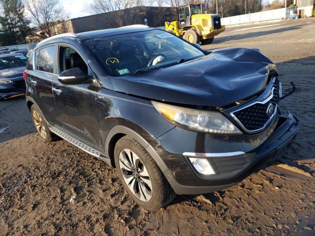 KNDPCCA61D7383292 - 2013 KIA SPORTAGE S BLACK photo 4