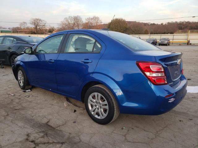 1G1JB5SH4J4102418 - 2018 CHEVROLET SONIC LS BLUE photo 2