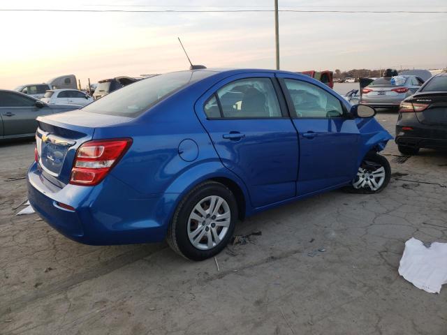 1G1JB5SH4J4102418 - 2018 CHEVROLET SONIC LS BLUE photo 3