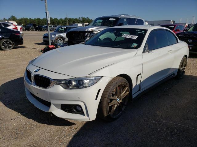 WBA3T3C56F5A40320 - 2015 BMW 435 I WHITE photo 1