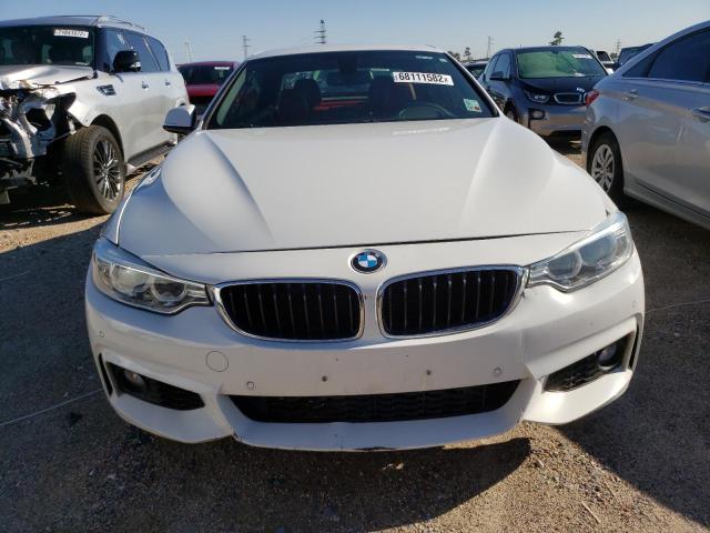 WBA3T3C56F5A40320 - 2015 BMW 435 I WHITE photo 5