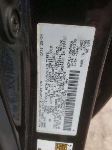 JTLKT324250177470 - 2005 TOYOTA SCION XB Siyah fotoğraf 12