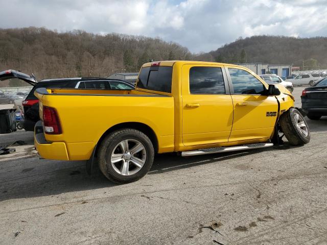 1C6RR7MT2GS318184 - 2016 RAM 1500 SPORT YELLOW photo 3