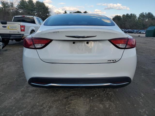 1C3CCCABXFN576703 - 2015 CHRYSLER 200 WHITE photo 6