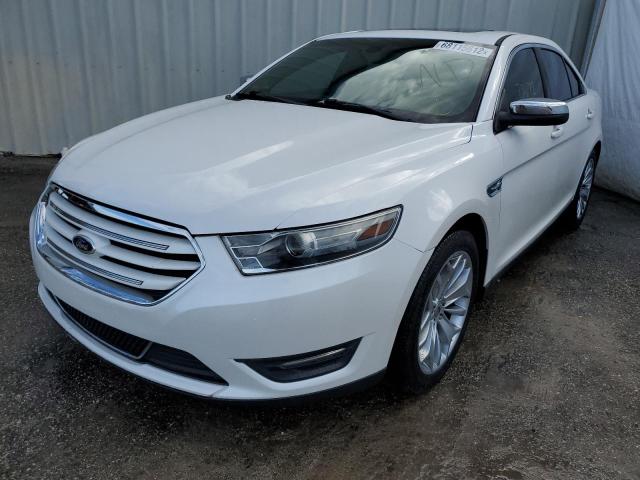 1FAHP2F81DG117418 - 2013 FORD TAURUS LIM WHITE photo 1