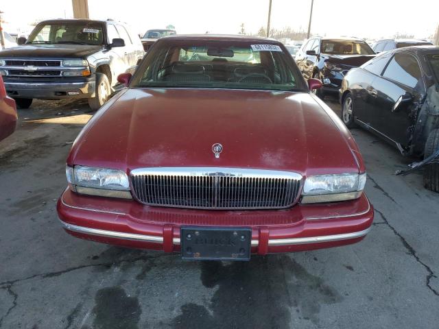 1G4CW52K5SH****** - 1995 BUICK PARK AVENU RED photo 5