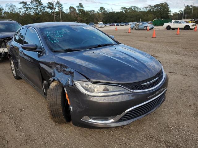 1C3CCCAB8FN650104 - 2015 CHRYSLER 200 LIMITE GRAY photo 4