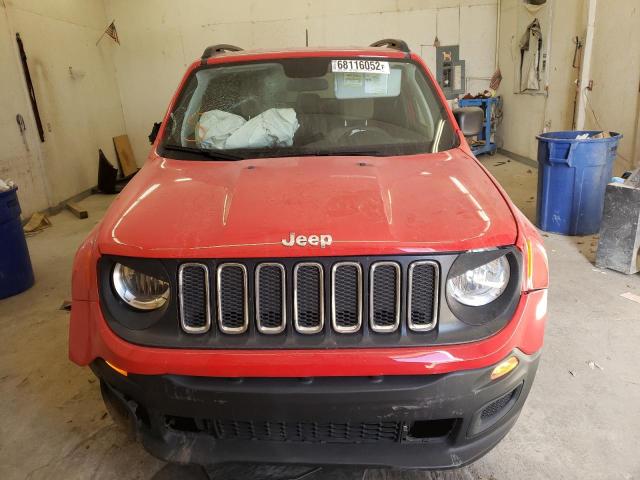 ZACCJBAB8JPJ60030 - 2018 JEEP RENEGADE S RED photo 5