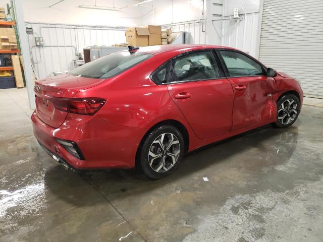 3KPF24AD8KE076766 - 2019 KIA FORTE FE RED photo 3