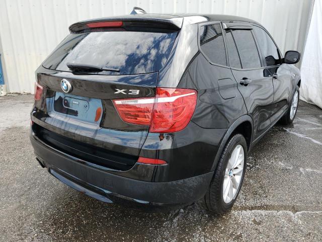 5UXWX9C55D0A22049 - 2013 BMW X3 XDRIVE2 BLACK photo 3