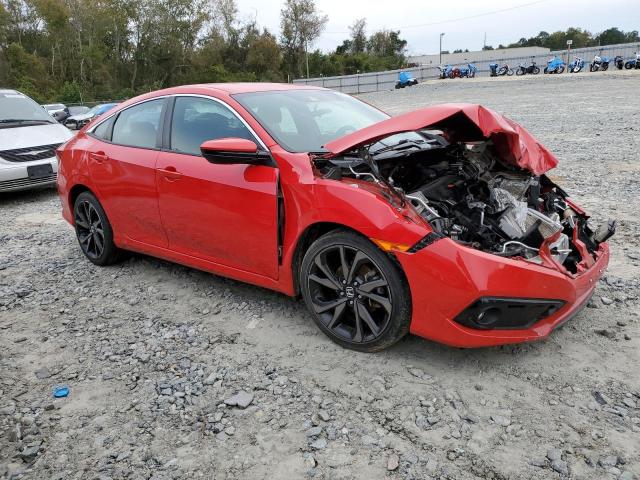 2HGFC2F80LH536958 - 2020 HONDA CIVIC SPOR 红色 照片 4