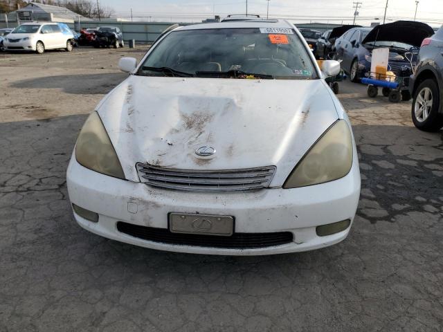 JTHBF30G930128133 - 2003 LEXUS ES 300 WHITE photo 5