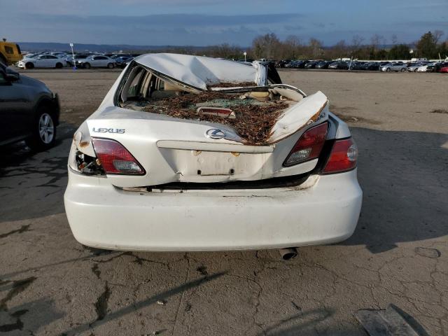 JTHBF30G930128133 - 2003 LEXUS ES 300 WHITE photo 6