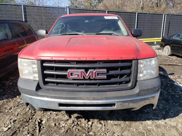 1GTN1TEX5CZ219322 - 2012 GMC SIERRA C15 RED photo 5