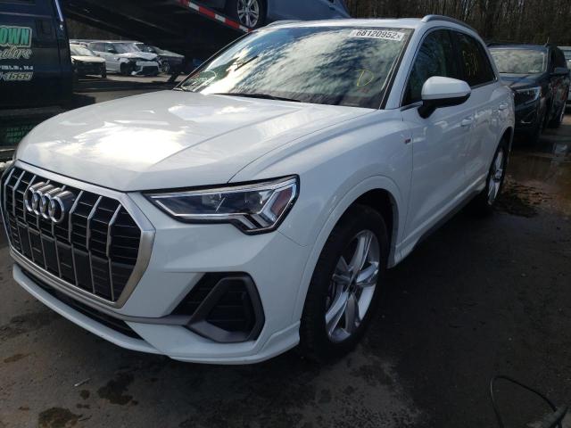 WA1EECF34N1081350 - 2022 AUDI Q3 PREMIUM WHITE photo 1