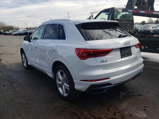 WA1EECF34N1081350 - 2022 AUDI Q3 PREMIUM WHITE photo 2