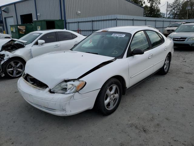 1FAFP53U83A143381 - 2003 FORD TAURUS WHITE photo 1