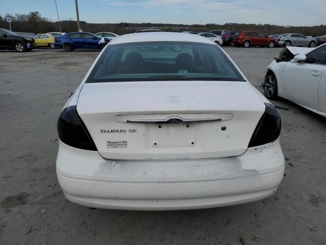 1FAFP53U83A143381 - 2003 FORD TAURUS WHITE photo 6