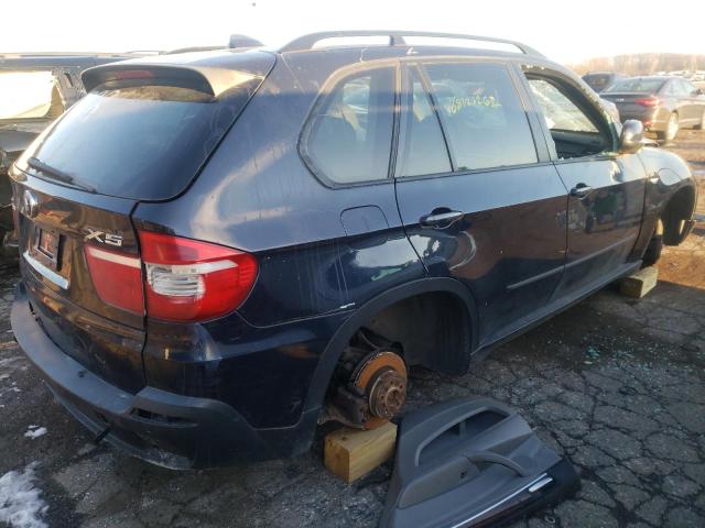 5UXFE43519L038728 - 2009 BMW X5 XDRIVE3 BLACK photo 3