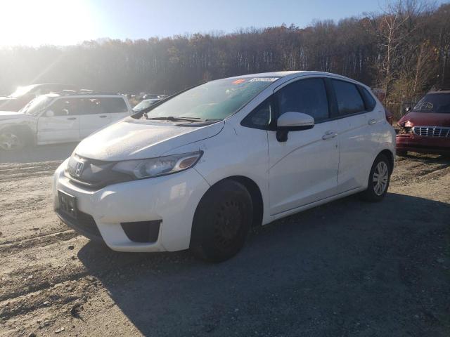 3HGGK5G59FM732271 - 2015 HONDA FIT LX WHITE photo 1