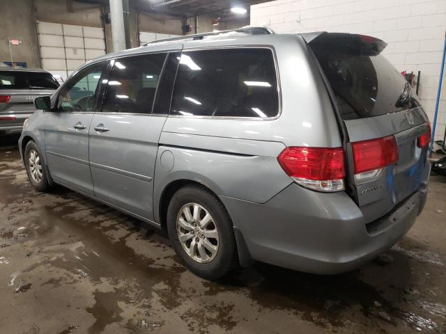 5FNRL3H7XAB053342 - 2010 HONDA ODYSSEY EX SILVER photo 2