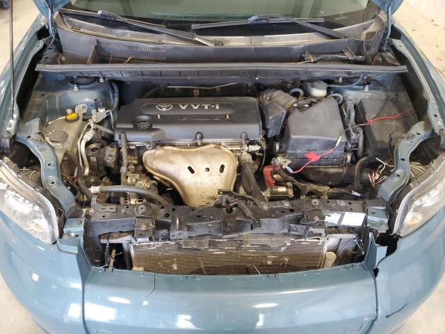 JTLKE50E581004168 - 2008 TOYOTA SCION XB ლურჯი ფოტო 11