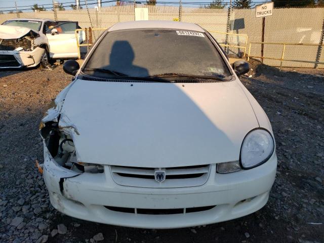 1B3ES56C62D599921 - 2002 DODGE NEON ES WHITE photo 5