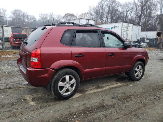 KM8JM12B25U171034 - 2005 HYUNDAI TUCSON GL RED photo 3