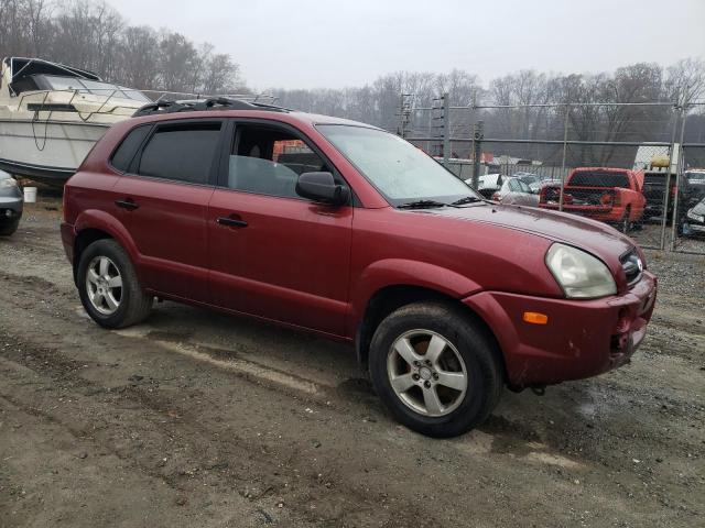 KM8JM12B25U171034 - 2005 HYUNDAI TUCSON GL RED photo 4