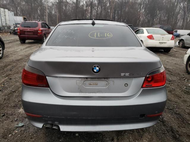WBANF33516CS38375 - 2006 BMW 525 XI GRAY photo 6
