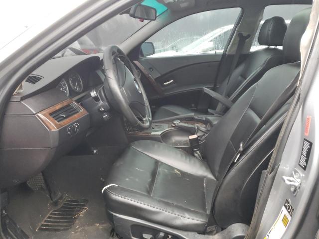 WBANF33516CS38375 - 2006 BMW 525 XI GRAY photo 7