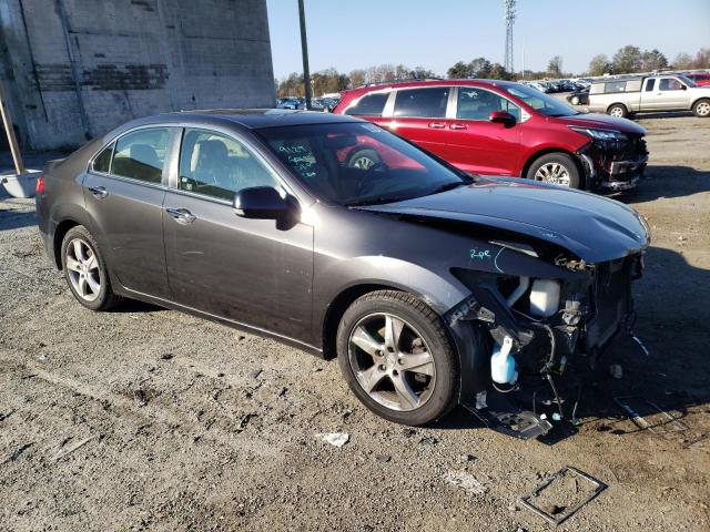 JH4CU2F60DC005730 - 2013 ACURA TSX TECH GRAY photo 4