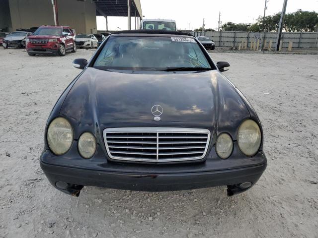 WDBLK70G52T093529 - 2002 MERCEDES-BENZ CLK 430 BLACK photo 5