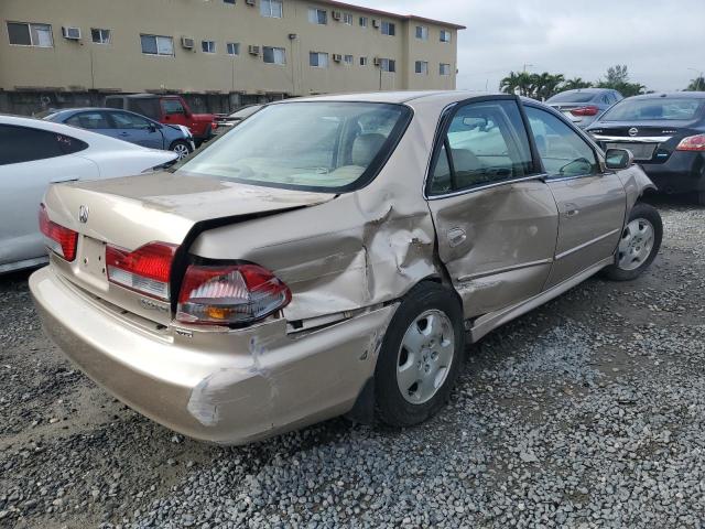 1HGCG16512A074589 - 2002 HONDA ACCORD EX BEIGE photo 3