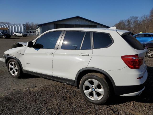 5UXWX5C53BL710830 - 2011 BMW X3 XDRIVE2 WHITE photo 2